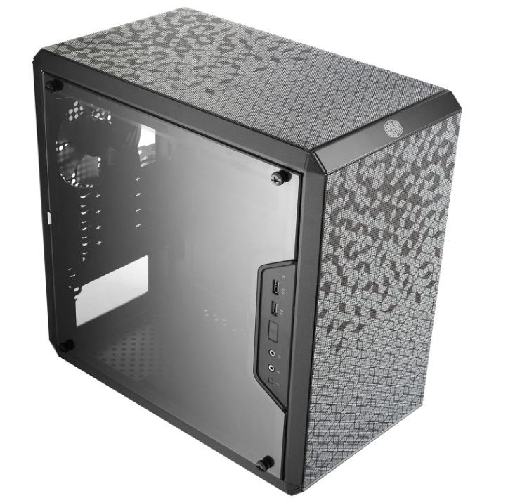 Cooler Master MasterBox Q300L Micro-ATX Tower with Magnetic Design Dust Filter, Transparent Acrylic Side Panel, Adjustable I/O & Fully Ventilated...