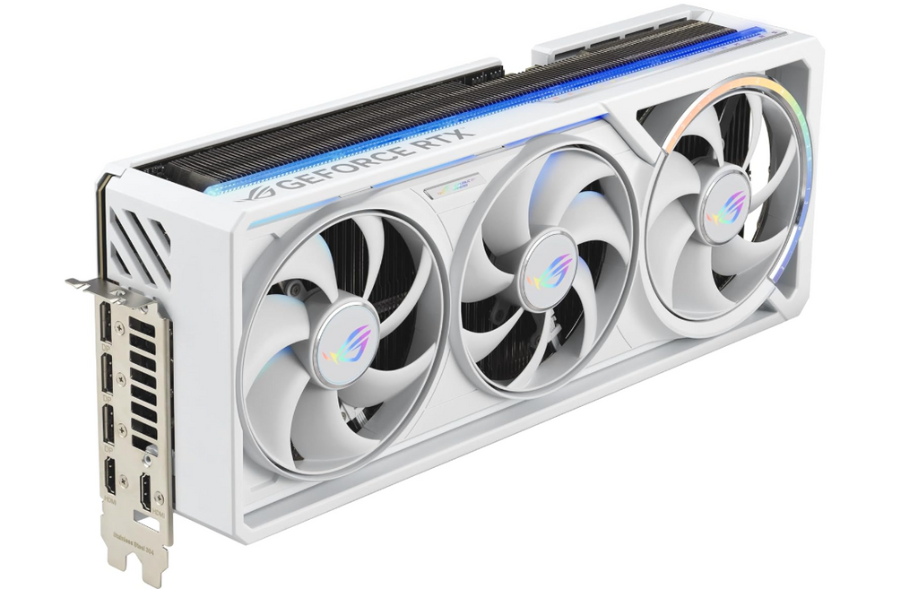 ASUS ROG Astral GeForce RTX™ 5080 16GB GDDR7 White OC Edition - Quad-Fan Graphics Card Delivering unprecedented Airflow and air Pressure for Optimal Performance