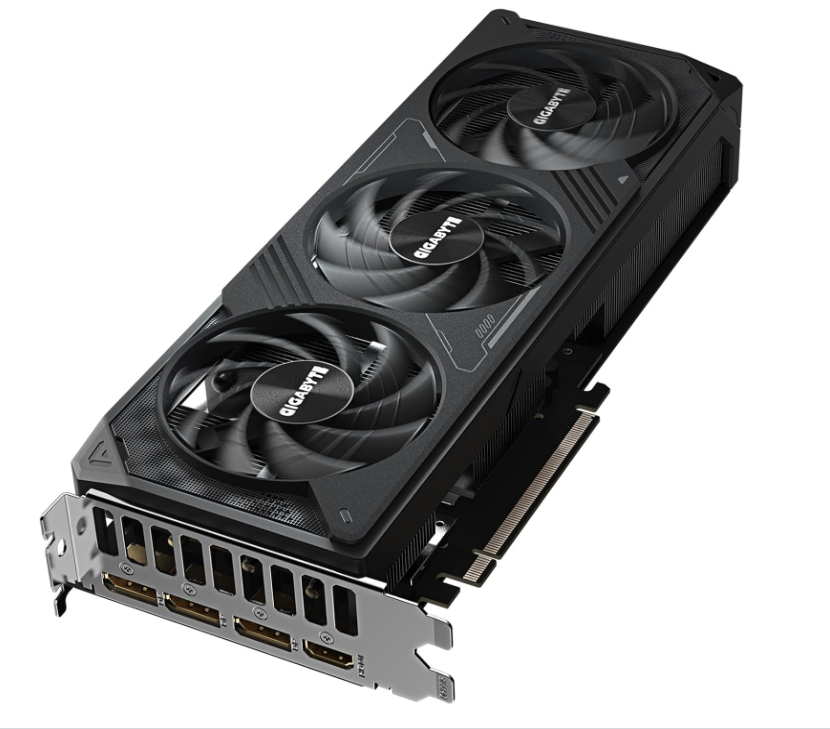 GIGABYTE GeForce RTX 5070 WINDFORCE OC SFF 12G Graphics Card, 12GB 192-bit GDDR7, PCIe 5.0, WINDFORCE Cooling System, GV-N5070WF3OC-12GD Video Card