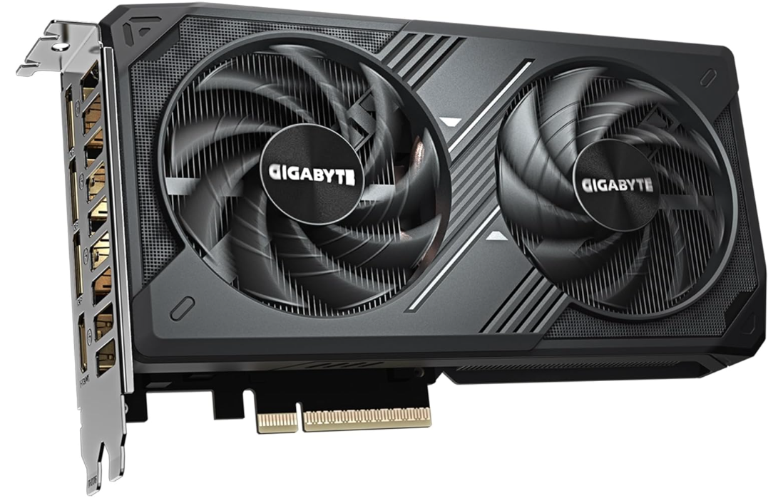 GIGABYTE GeForce RTX 5060 WINDFORCE OC 8G Graphics Card, 8GB 128-bit GDDR7, PCIe 5.0, WINDFORCE Cooling System, GV-N5060WF2OC-8GD Video Card